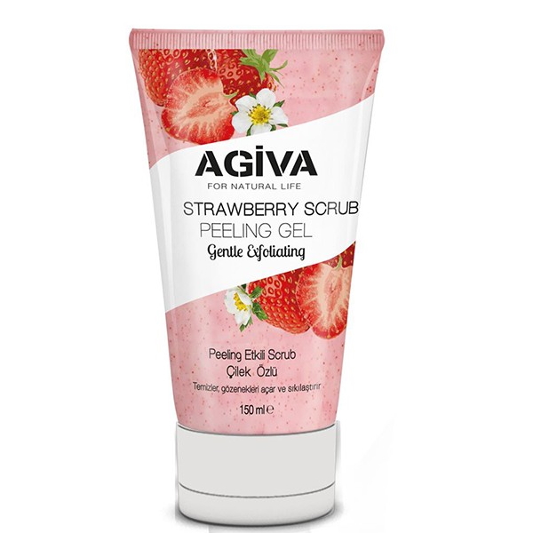Agiva Gel Peeling Esfoliante Morango 150ml